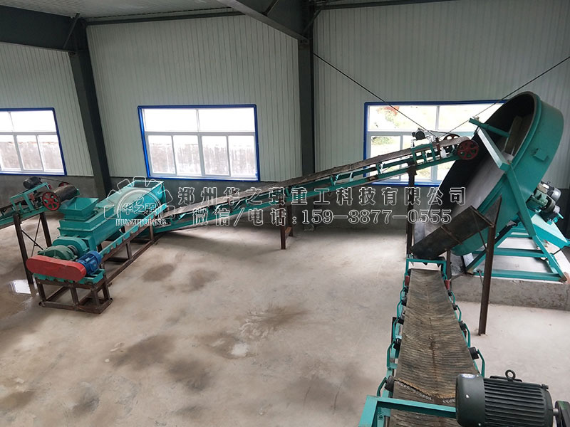 萬(wàn)噸商品有機(jī)肥生產(chǎn)線(xiàn)工藝