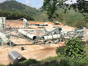 有機肥設備生產線現場