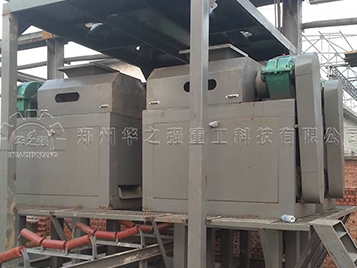 有機肥設備生產線現場